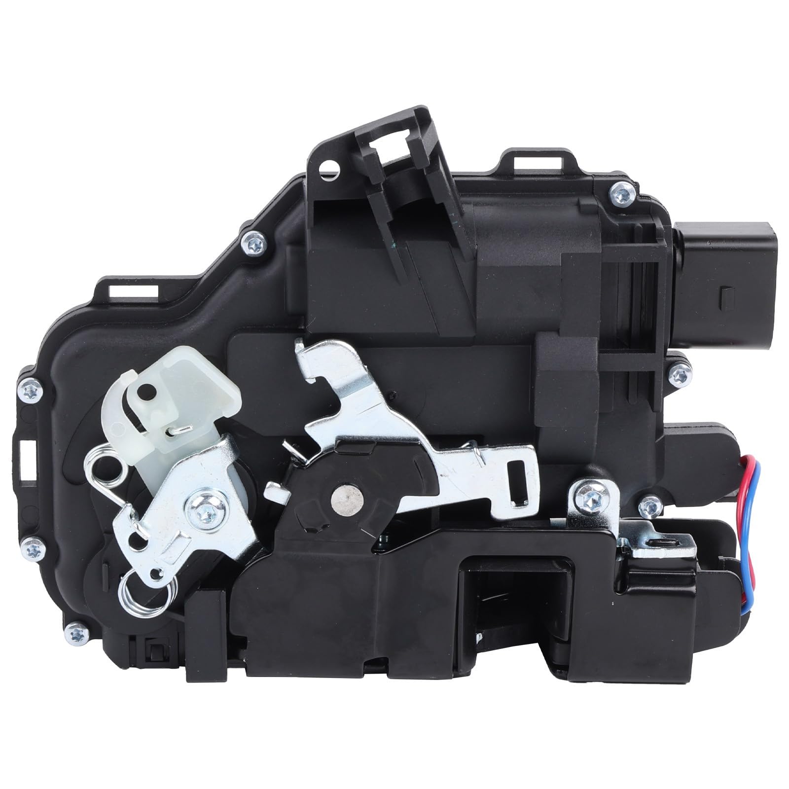 Serrure de porte servomoteur avant gauche 8 broches compatible avec Golf IV Variant 1J5 1J1 Toledo II 1M2 Arosa 6H Lupo 6X1 6E1 New Beetle 9C1 1C1 Passat 3B Accessoires de voiture Pièce # 3B1837015A