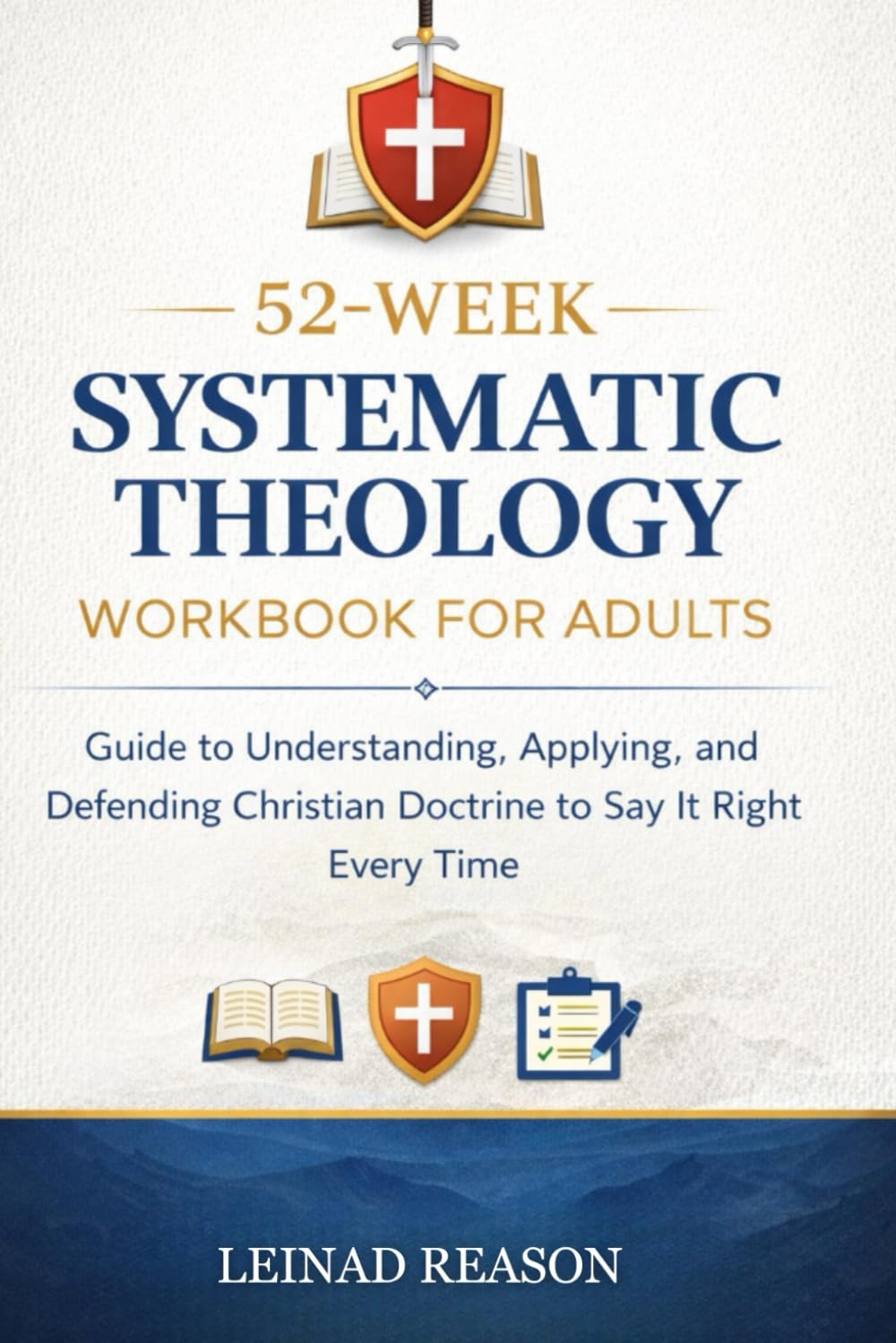 52-Week Systematic Theology Workbook for Adults: Guide to Understanding, Applying, and Defending Christian Doctrine to Say It Right Every Time