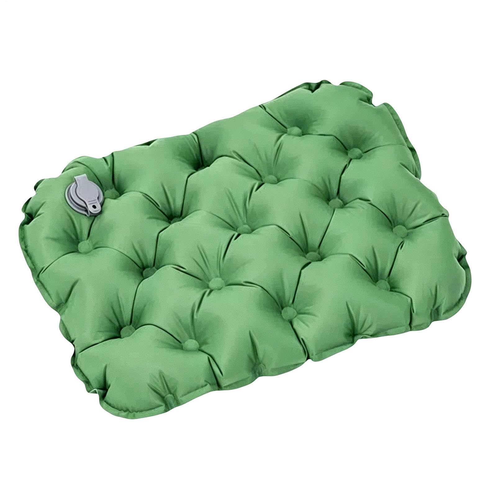 Cuscino per Sedile Aereo - Cuscino Impermeabile Portatile Gonfiabile | Per Riposare in Ufficio, Tribuna, Gaming, Casa, Zaino, Sedia Relax, Camper, Campeggio, Gravidanza,per Ufficio, Sedia a Rotell