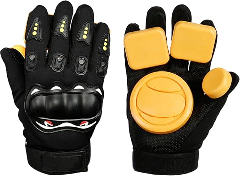 Downhill Skateboard Gloves Outdoor Sliding Gloves Longboards Hand Palm Slide Gloves Skate Accessories Easy to Use