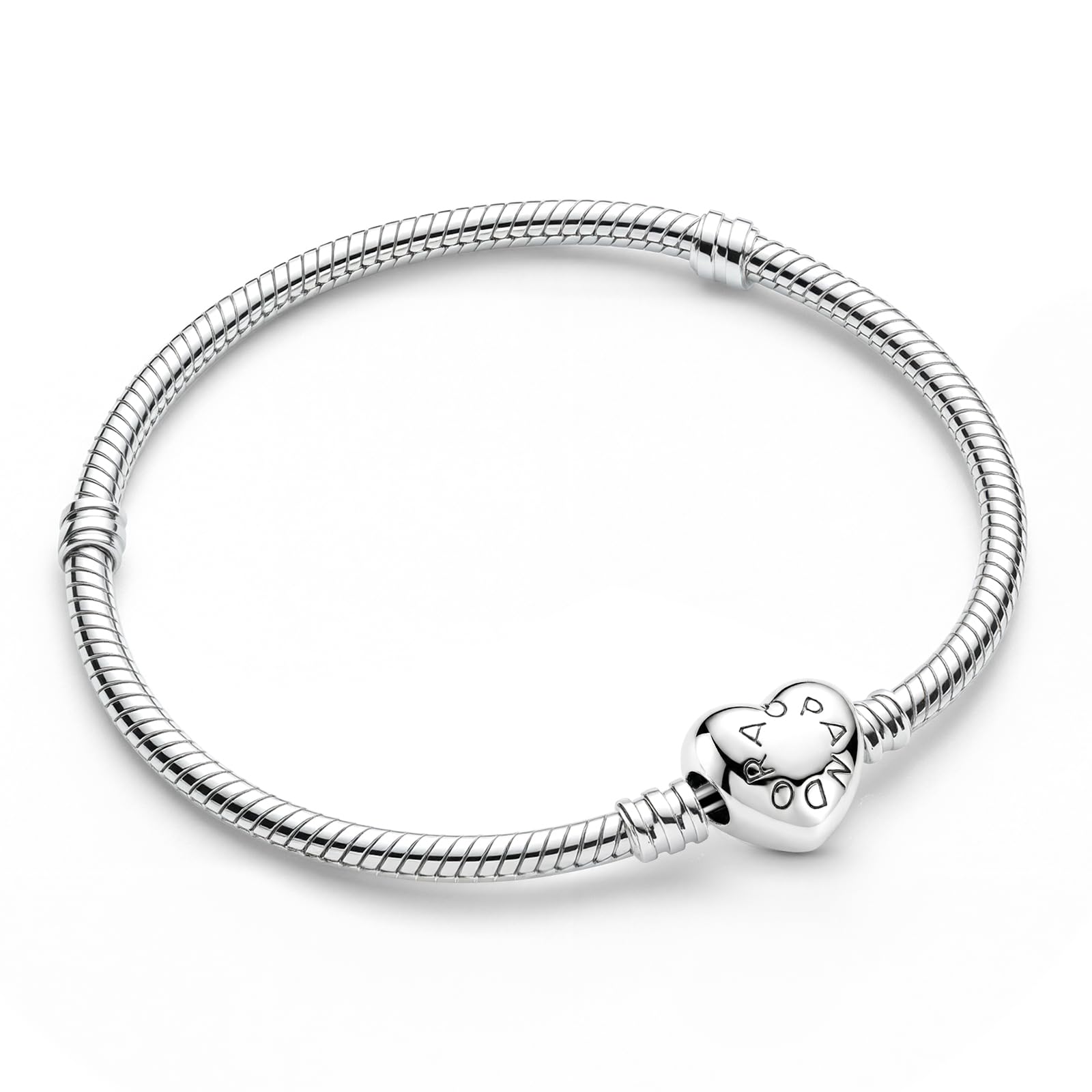 Moments Serie Charm Armband Silber 925 Damen,Individuelles Charms Armbänder zum Selbstgestalten,Bettelarmband Schmuck für Alle Gelegenheiten