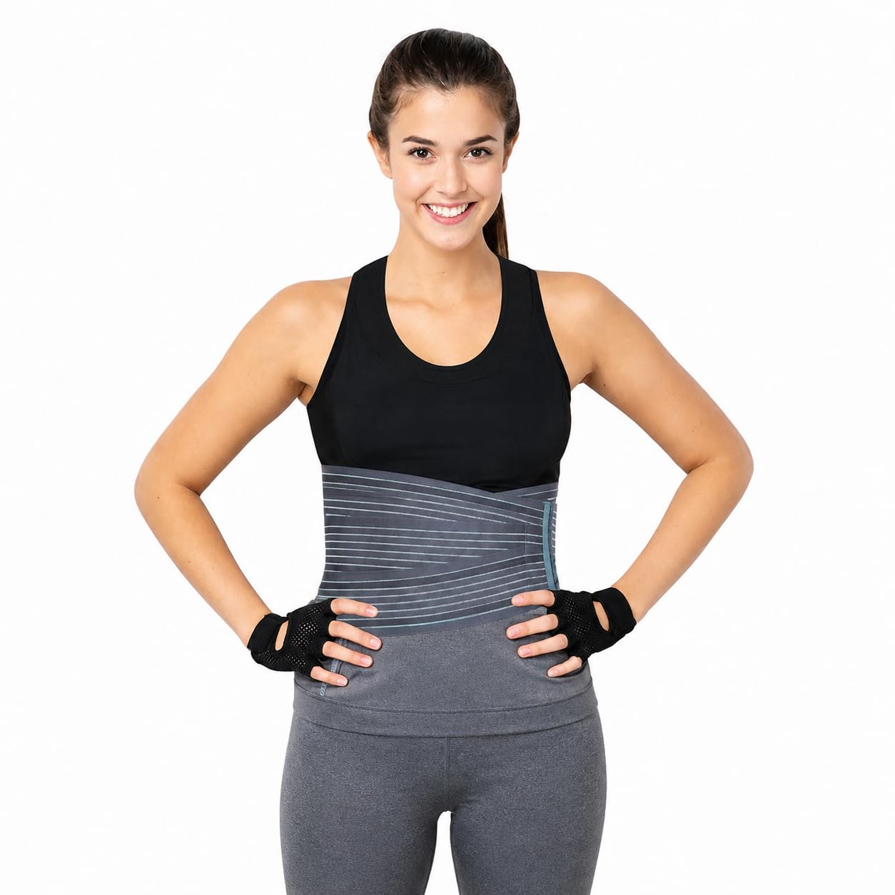 Star Health Product Star Health Abdominal Support Belt for Lower Back Pain Relief | Adjustable Compression Waist Support Belt | Breathable Back Brace for Men & Women | Gym, Work, Travel & Daily Use-image-1