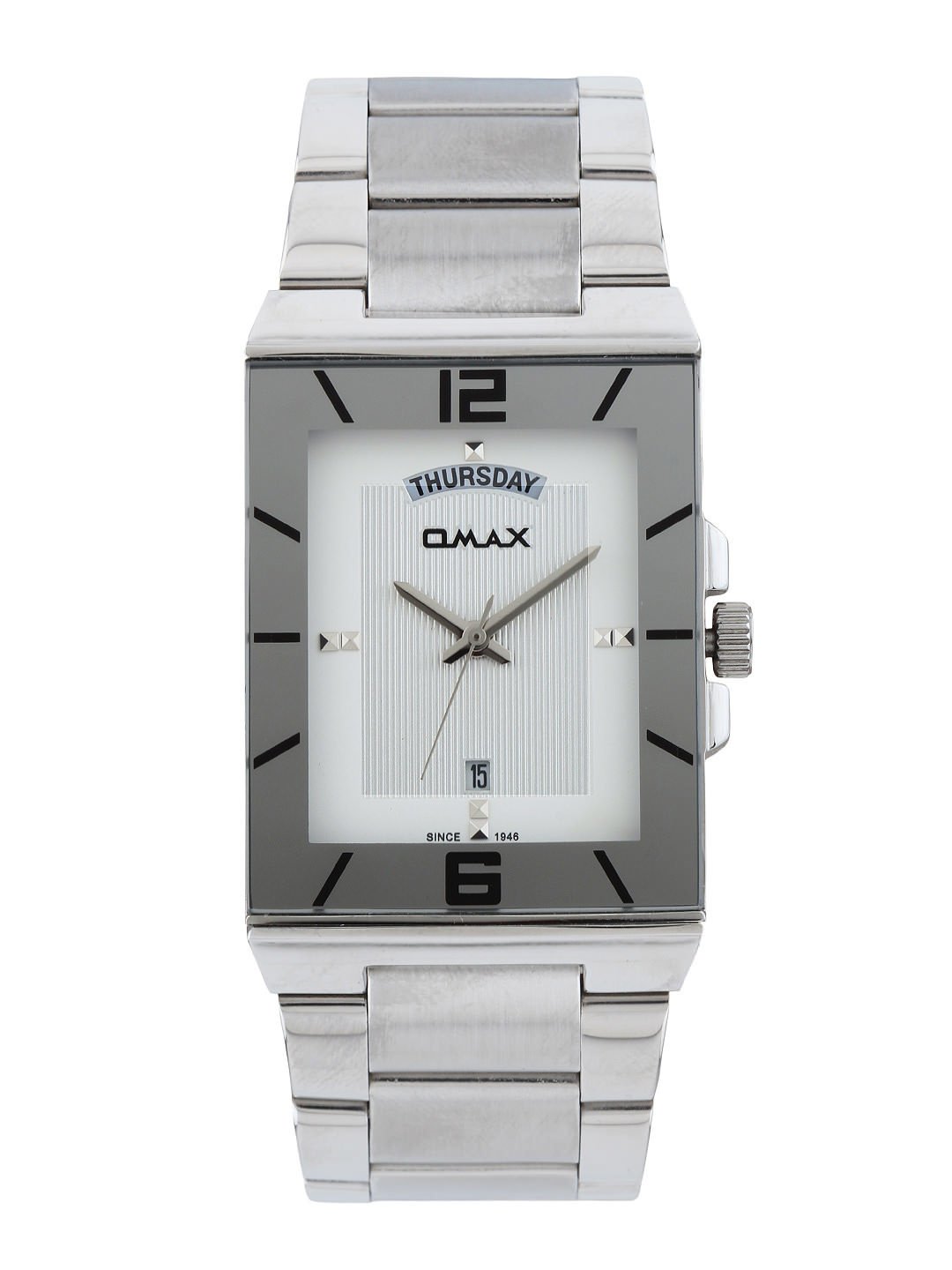 OMAX Analog White Dial Day & Date Mens Watch - SS392 (B00Q2MLF6I) Amazon Price History, Amazon Price Tracker