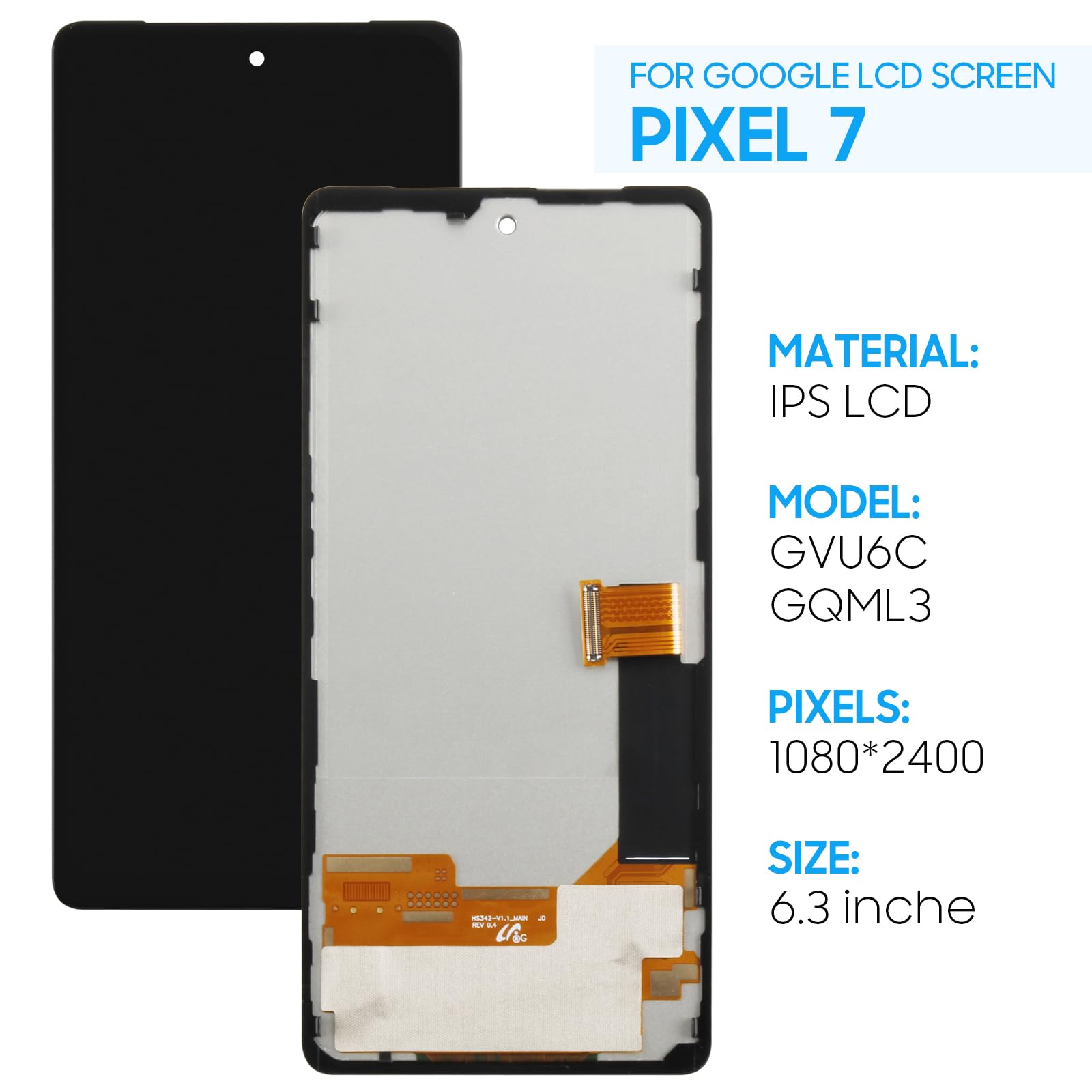 T*m様 Google pixel Amazon.com: TFT Screen Replacement for Google Pixel 7 GVU6C, GQML3