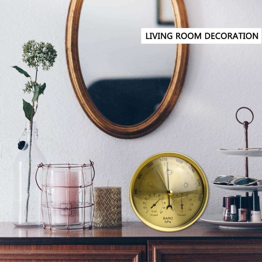 JINYISI Barometer,Thermometer,Hygrometer,barometers for The Home,barometers Weather Instruments,barometers for The Home Wall