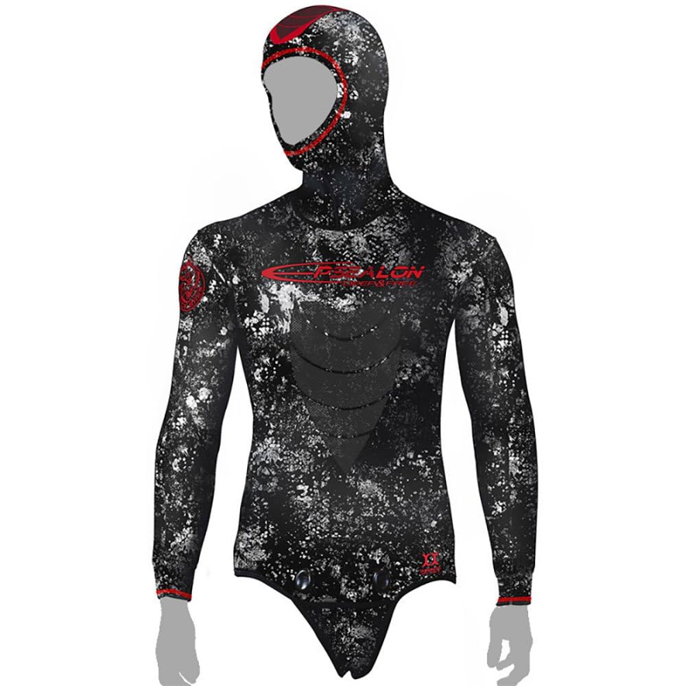 Vestes 7 mm Black Seabass Chasse sous-Marine Néoprène Yamamoto 039 Manchons SCS