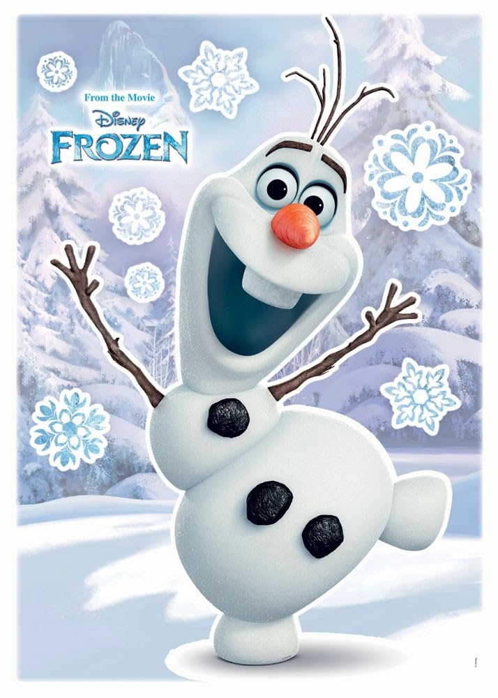Wandtattoo - Olaf - Größe 50 x 70 cm - Komar, Kinderzimmer, Wandaufkleber, Wanddekoration, Wandsticker