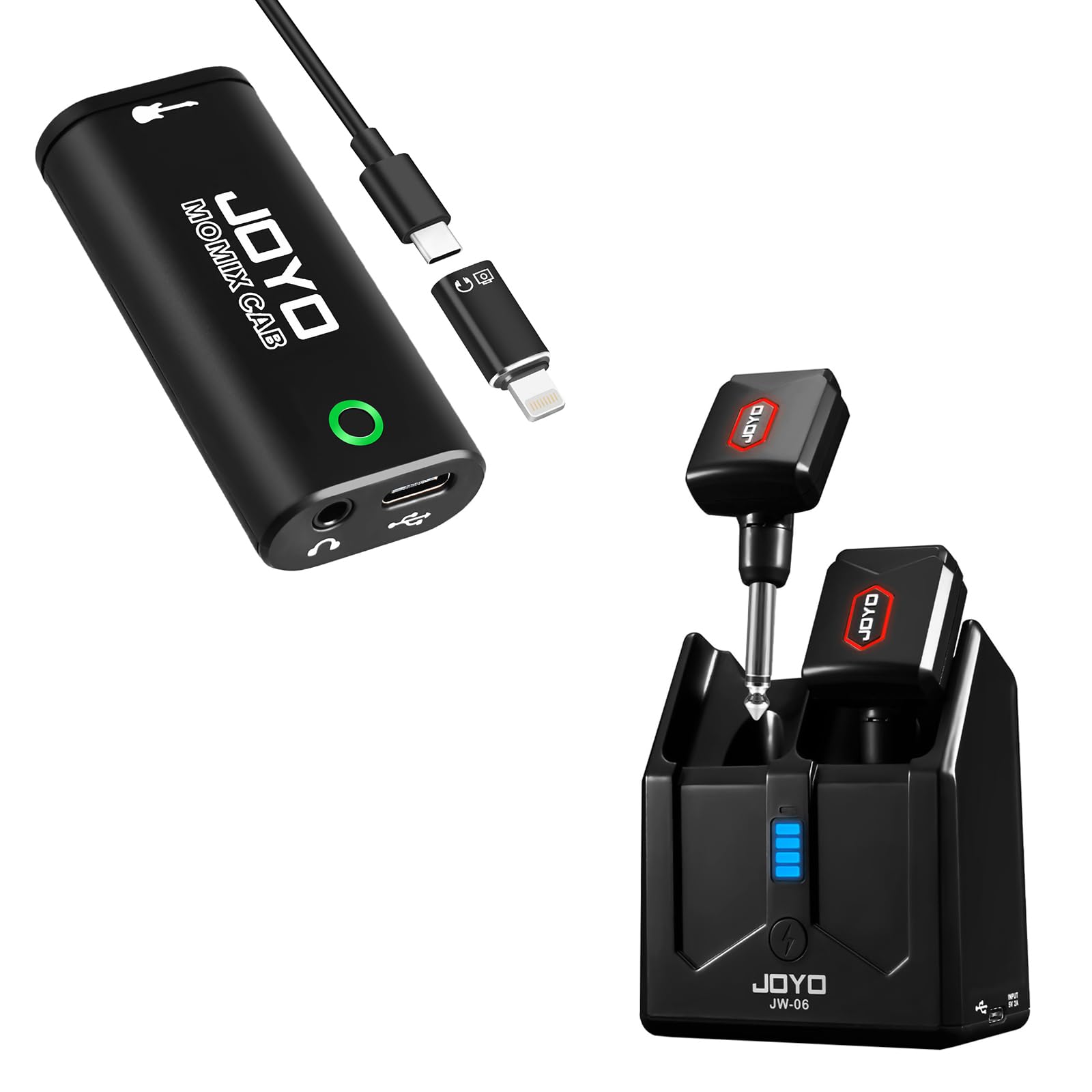 Amazon.com: JOYO JW-06 5.8GHz Wireless Guitar System with Charging