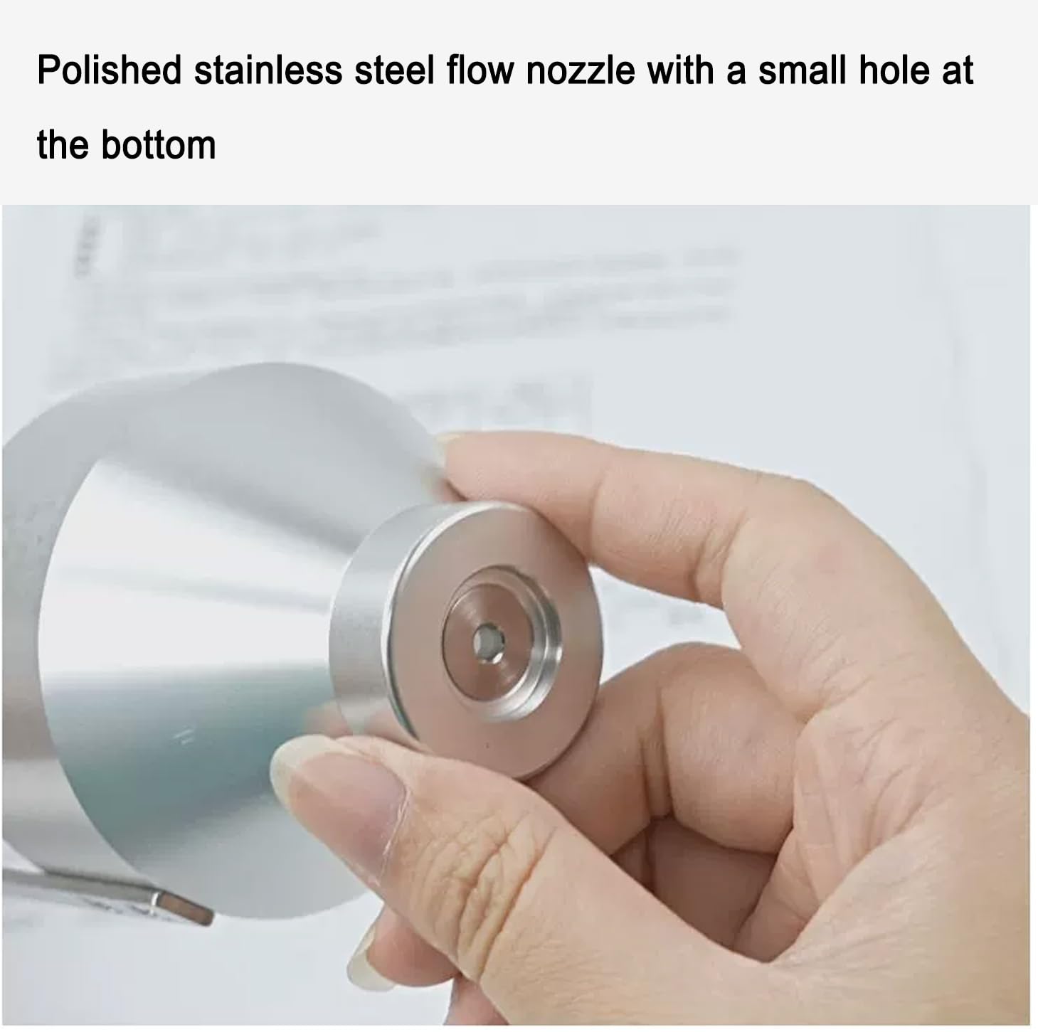 Kubek o lepkości zanurzeniowej, kubek ze stali nierdzewnej, dysza 4 mm, 100 ml, do farby, atramentu, testu lepkości powłoki