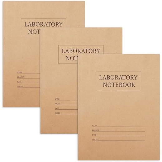 Carbonless Chemistry Lab Notebook 3 Pack