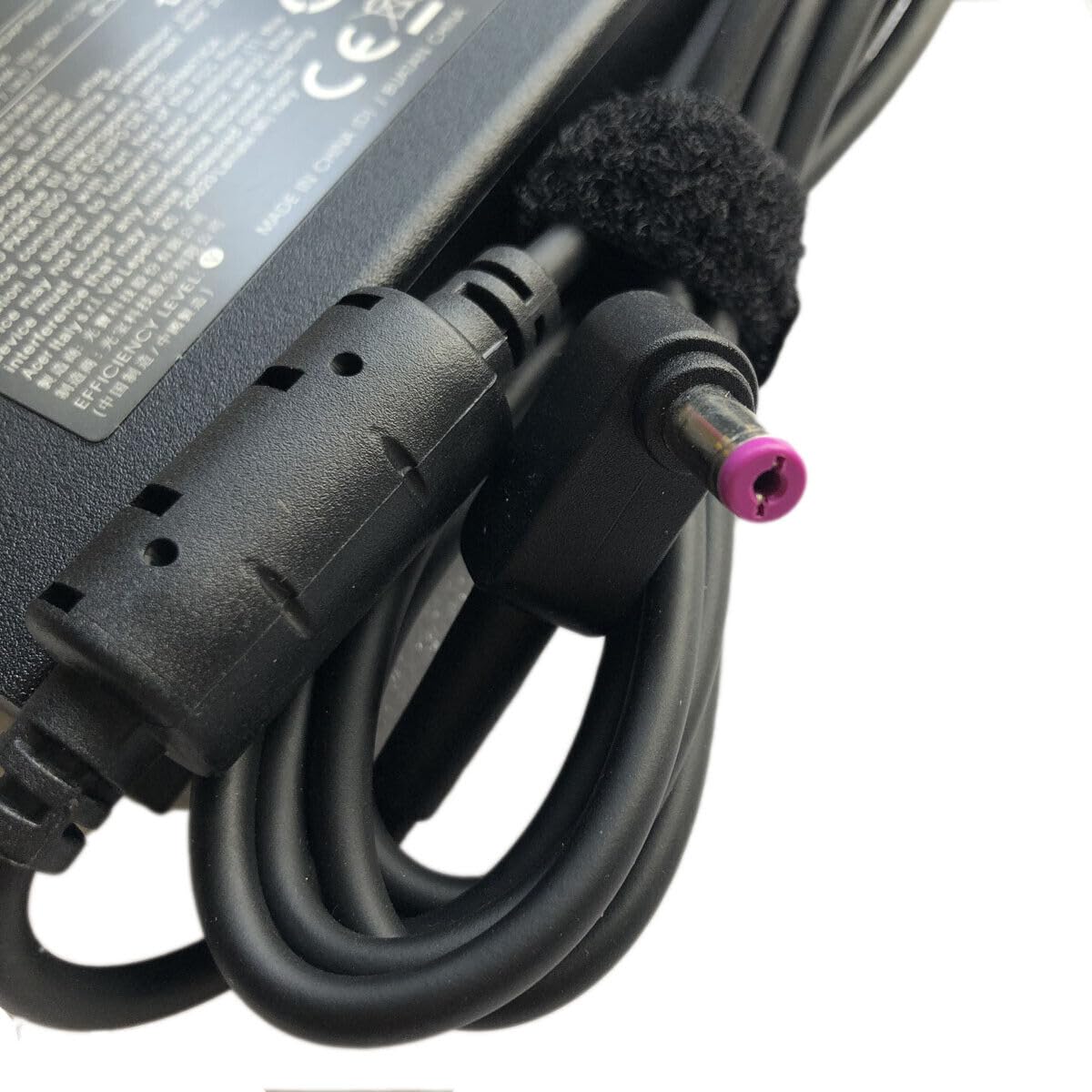 Cargador adaptador AC 19V 7.1A 135W compatible con Acer Nitro V ANV15-51-723D ANV15-51-73B9 Ordenador portátil de juego