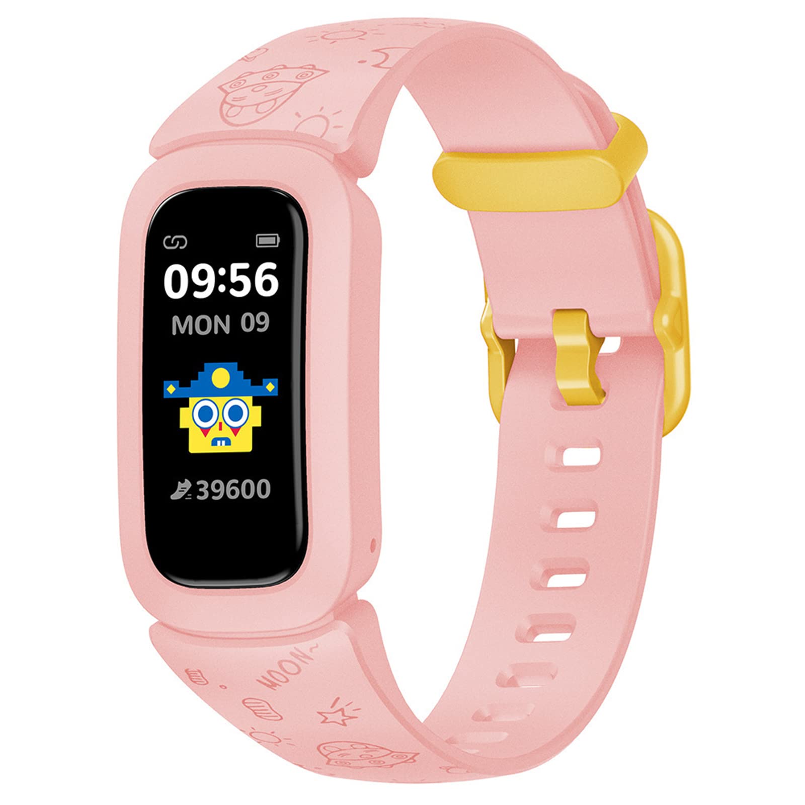 Wodoodporny smartwatch dla dzieci, dziewcząt, chłopców, nastolatków, monitor aktywności, krokomierz, monitor snu, budzik, monitor temperatury tlenu we krwi, opcjonalnie wielokolorowy