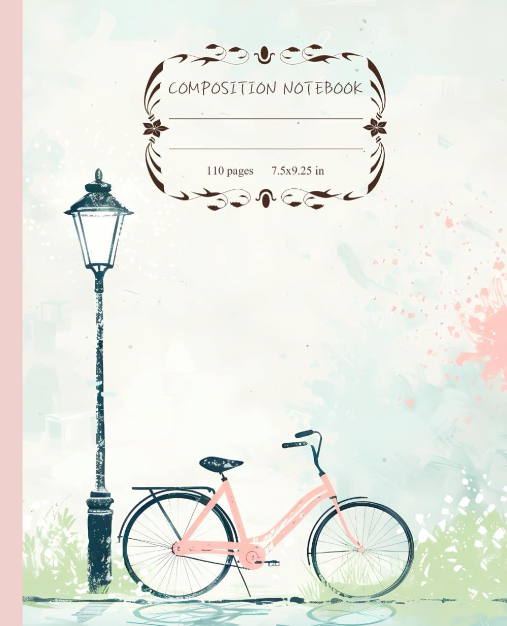 INGREEN'S Composition Notebook with Lovely illustration Volume #4: ideal for students, professionals, a romantic who loves plants and nature