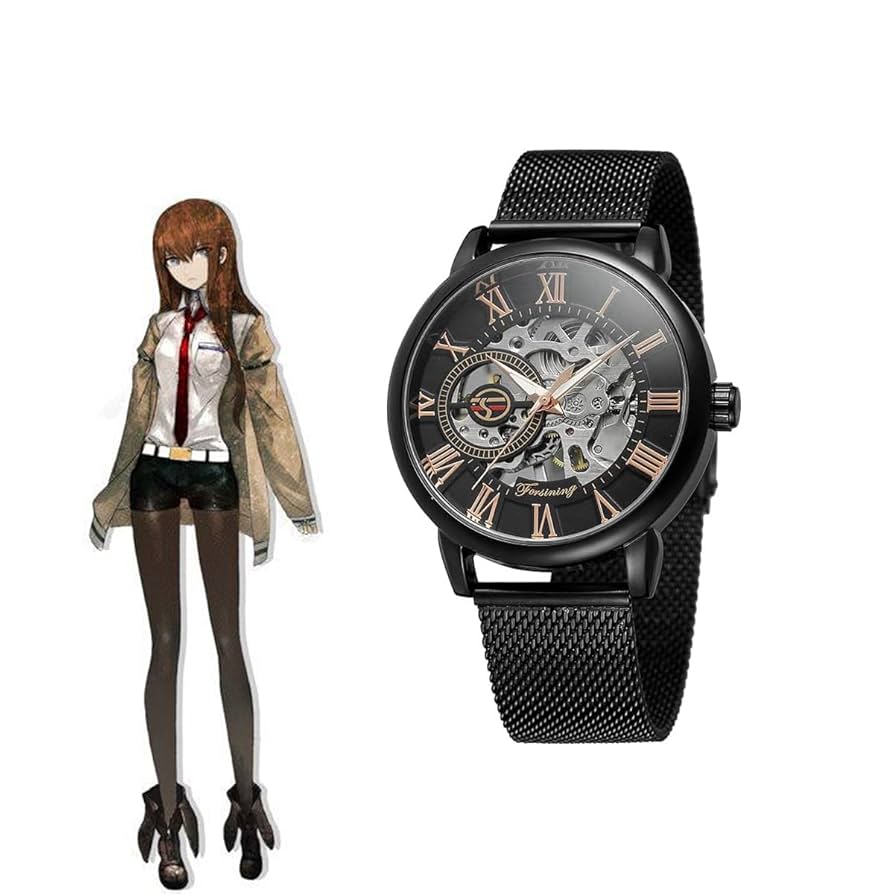 Amazon.co.jp: シュタインズ ゲート 腕時計 牧瀬 紅莉栖 印象風