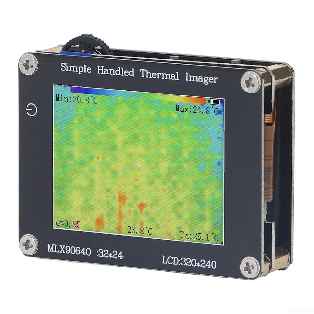 Cámara infrarroja de la cámara termográfica con la funcionalidad de la emulación del USB y batería recargable incorporada