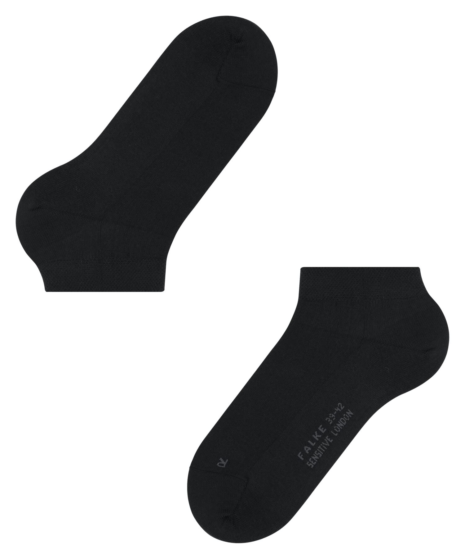 FALKE Mężczyźni Skarpety Sensitive London M Sn bawełna bezuciskowe 1 Para, Czarny Black 3000, 43-46