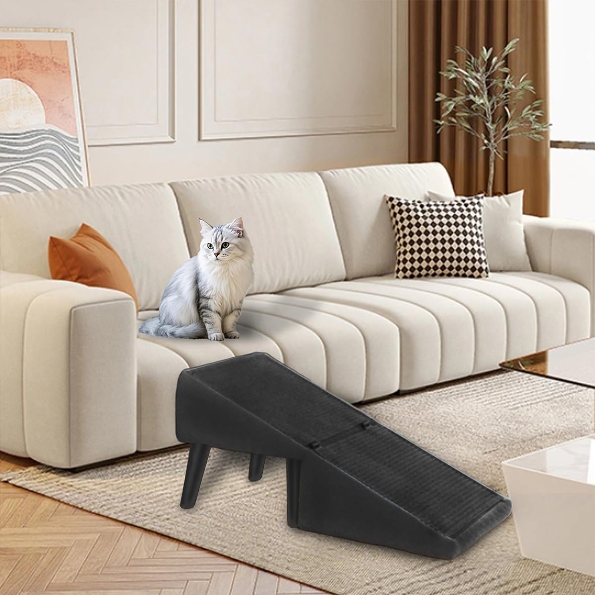 Gradini Pieghevoli Per Cani Da Letto, Scale Per Cani Rimovibili A Spacco, Scale Antiscivolo Per Cane E Gatto Di Piccola Taglia, Rampa Multifunzionale Per Animali Domestici Da Letto E Divano