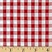 Richland Textiles 0433637 Richcheck 60in Gingham Check 1/4in Red Fabric by the Yard