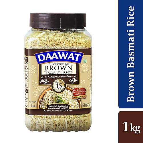 Miniatura 8 de Daawat Arroz Basmati integral, 2.2 lbs, tarro