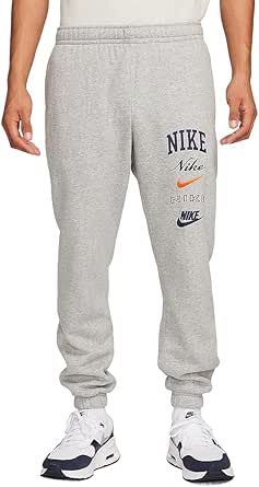NIKE(ナイキ) セットアップ対応モデル クラブ コレクション スウェット ジョガー パンツ フリース 裏起毛 メンズ FN2644 ブラック グレー レッド 国内正規品 ジム スポーツウェア フィットネス トレーニング