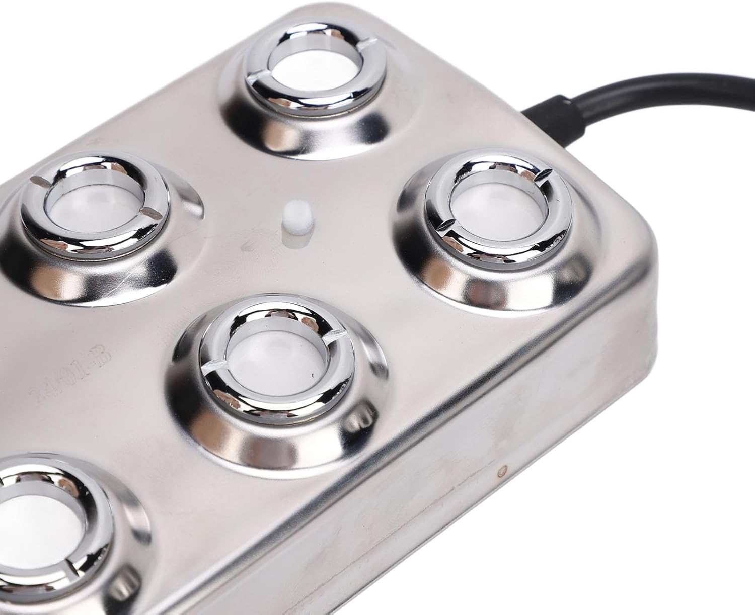 10 Head Ultrasonic Pond Fogger with Excellent Ultrasonic Technology, for All Types of Landscaping and Gardening Locations Made of Stainless Steel