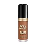 Too Faced Born This Way Super Coverage Multi-Use Concealer | Full Coverage, Non-Comedogenic, Oil Free + Long Lasting Concealer | Hyaluronic Acid, Coconut Water + Alpine Rose | 0.45 Fl Oz, Caramel