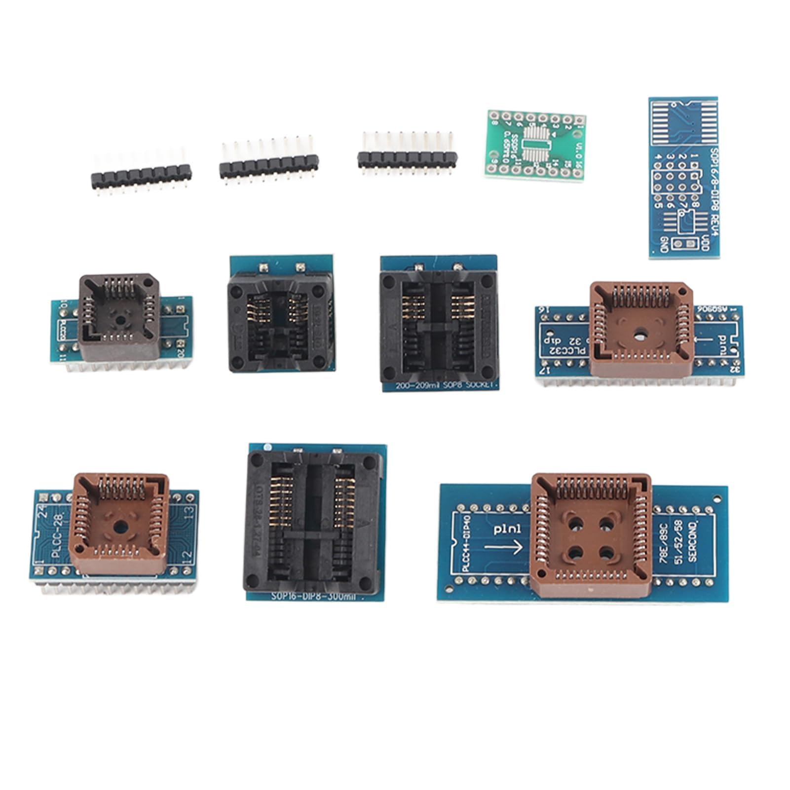 Programador Universal TL866II Plus EEPROM FLASH 8051 AVR MCU GAL PIC con 10 Adaptadores