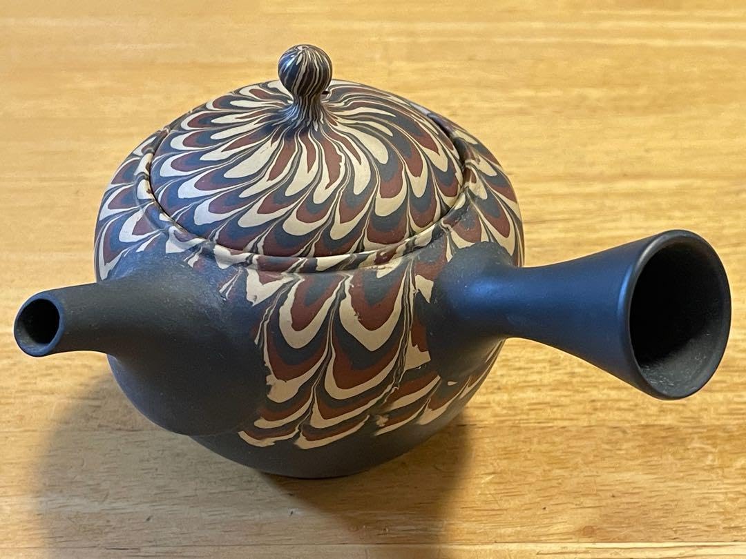 Amazon | 常滑焼 沢田豊山 練込急須 | ノーブランド品 | 急須 