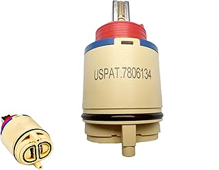 Olympia OP-340009 Olympia Parts Pressure Balance Ceramic Disc Cartridge, Hain-yo JH02BD 40mm Pressure Balance Ceramic Disc Cartridge (JH02BD)