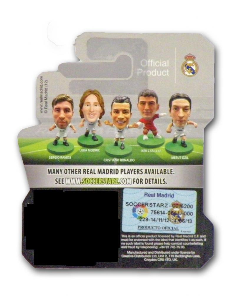 レアル マドリード 2015 合計12体　SoccerStarz /フィギュア レアル マドリード 2015 合計12体 SoccerStarz /フィギュア