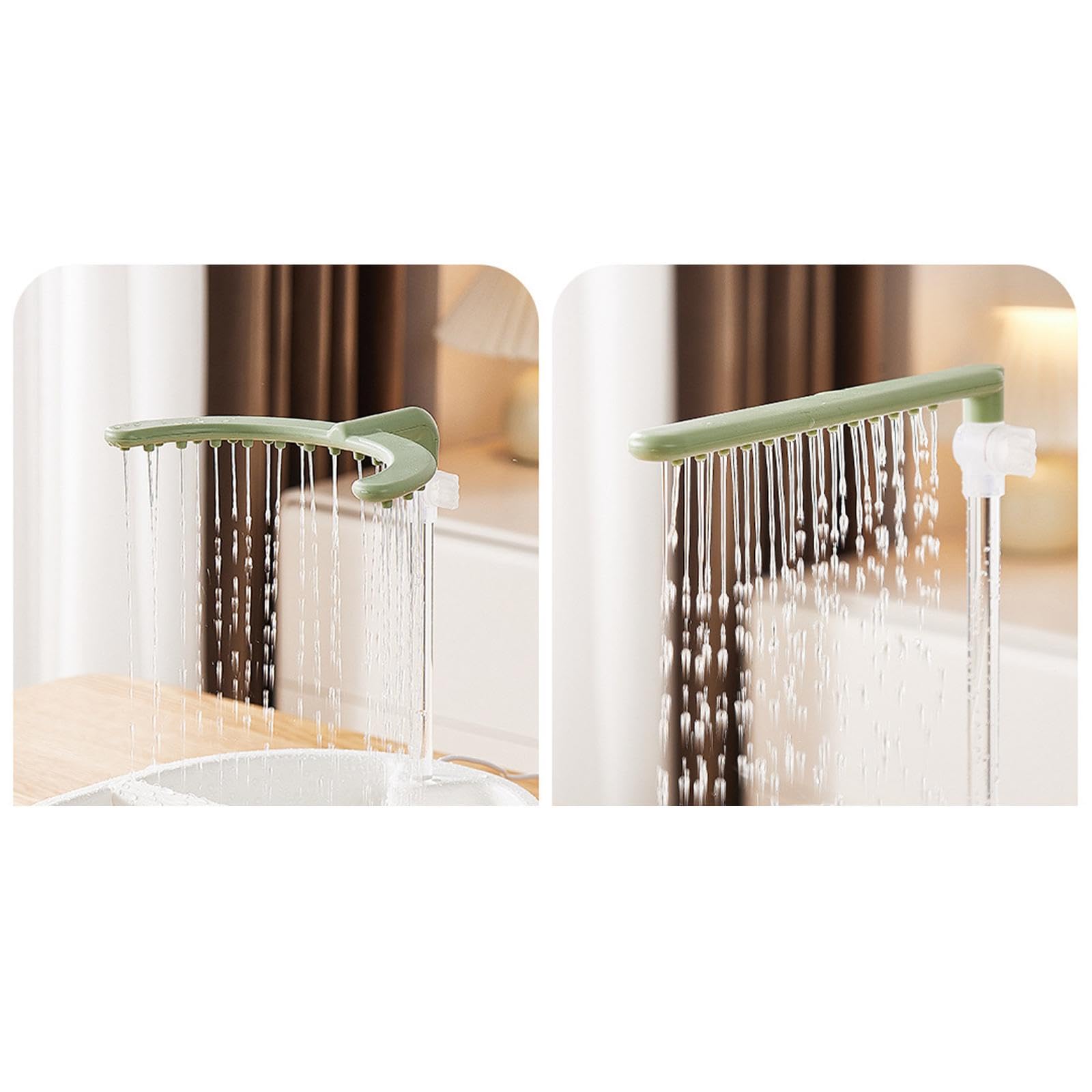 Vasca da Bagno per Pappagalli, Abbeveratoio per Uccelli con Flusso d'Acqua Regolabile, Stabile, Facile da Installare, Senza Attrezzi, Realizzato I, Style a Green Shower
