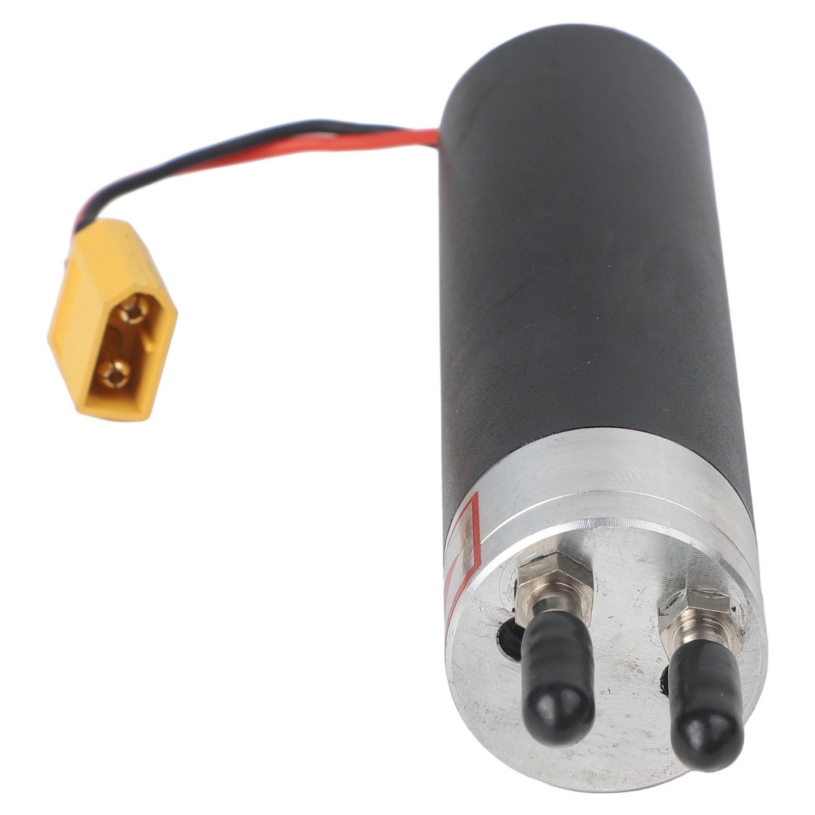 Mini bomba de aceite eléctrica de engranajes de 4 a 12 V para modelos de aviones y bomba de agua, cuerpo CNC totalmente metálico con control de marcha atrás y sello duradero, color negro