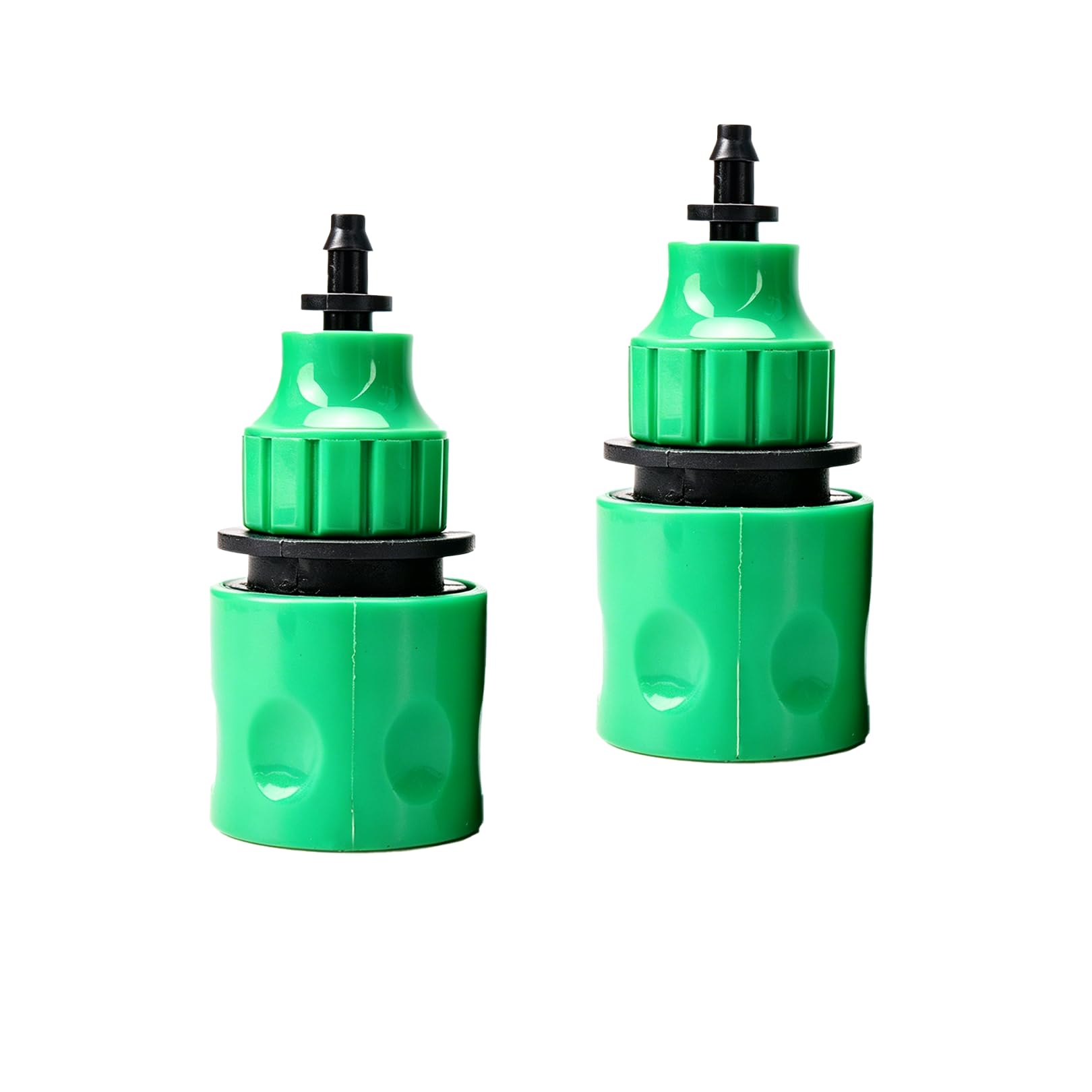 2PCS Irrigation Connectors,Garden Hose Micro Irrigation Quick Connector Kit