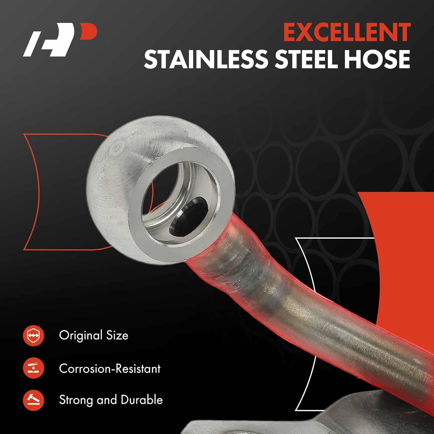 A-Premium Turbocharger Oil Feed Line Compatible with Audi A4/A4 Quattro 2000-2005 & Volkswagen Passat 2000-2005 L4 1.8L Turbocharged Inlet