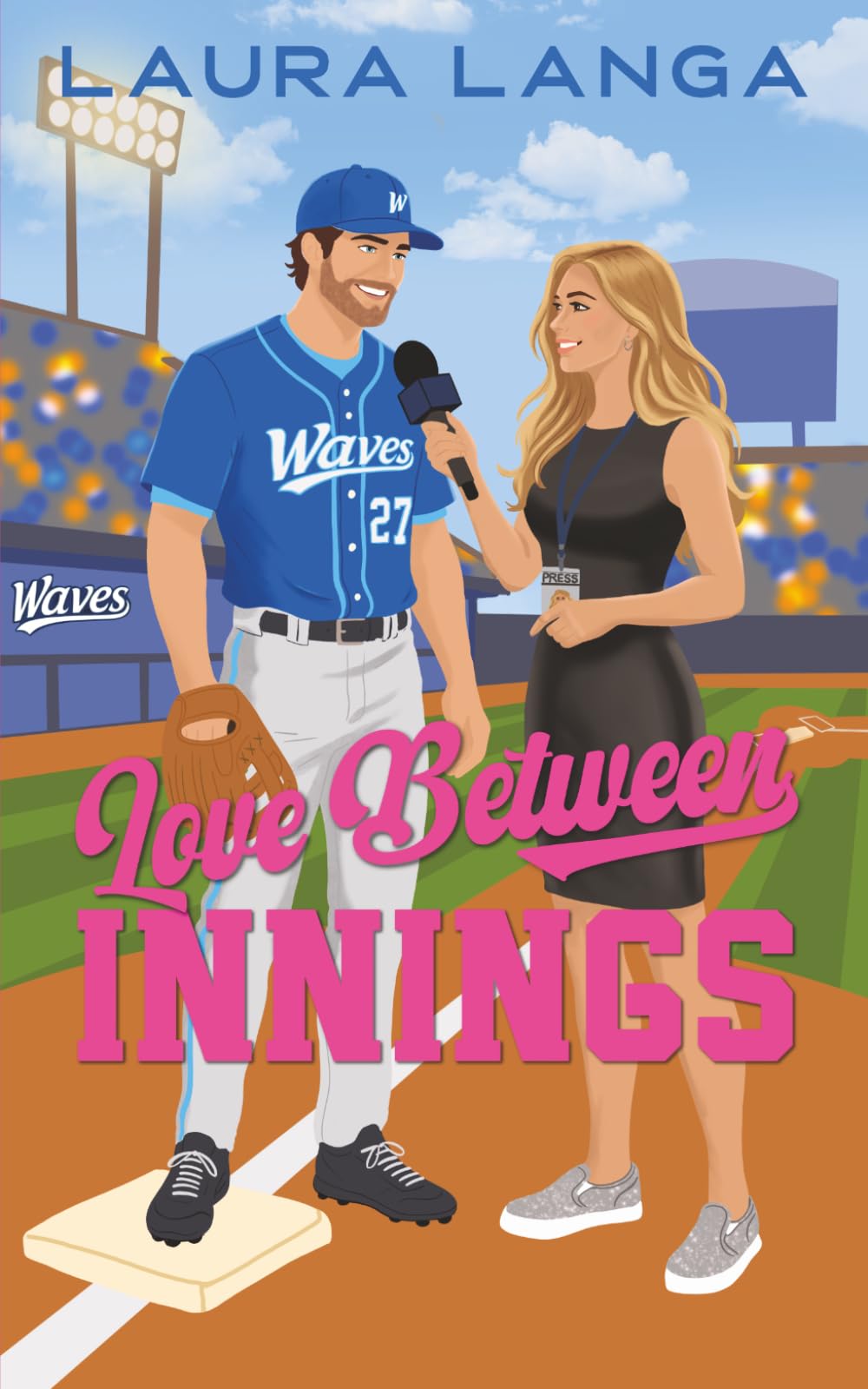 Love Between Innings: A Sweet Sports RomCom (Waves Baseball)