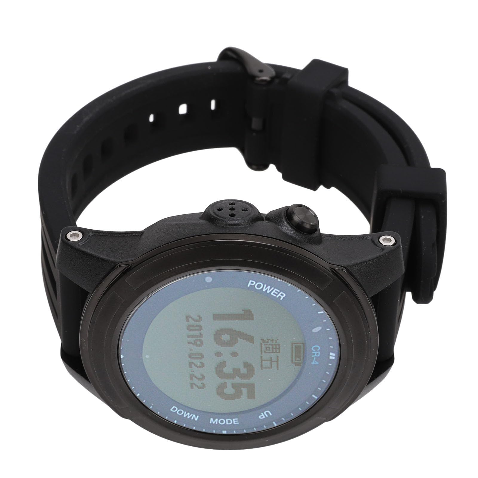 Reloj con Computadora de Buceo Resistente Al Agua 100 M, Computadora Portátil para Buceo Multifunción, Pantalla LED, Correa de Silicona