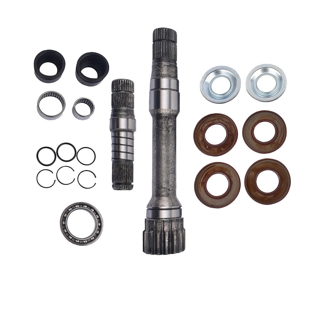 Kit di Riparazione dell'albero del differenziale Anteriore Destro Compatibile con RAM 1500 3.0L 3.6L 4.7L 5.7L 2012-2018 68257420AG 68257421AF