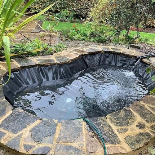 Bâche de bassins extérieurs en PEHD 0,12 mm membrane imperméable - 5