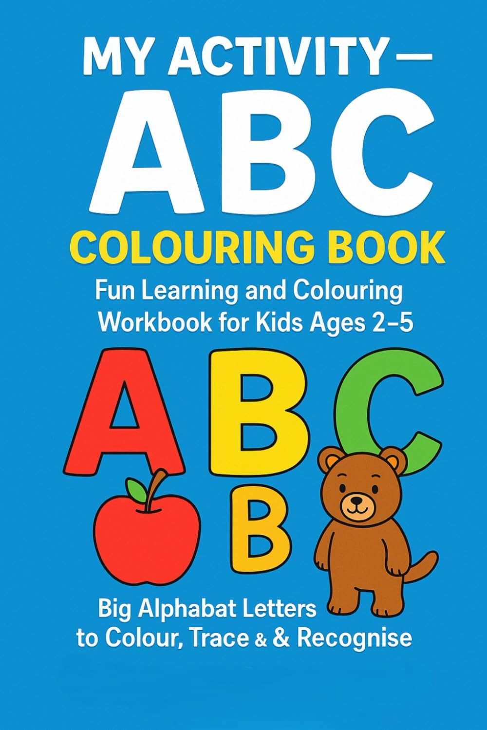 Colouring book : Copy Colouring Book Animals (Colouring book for kids)