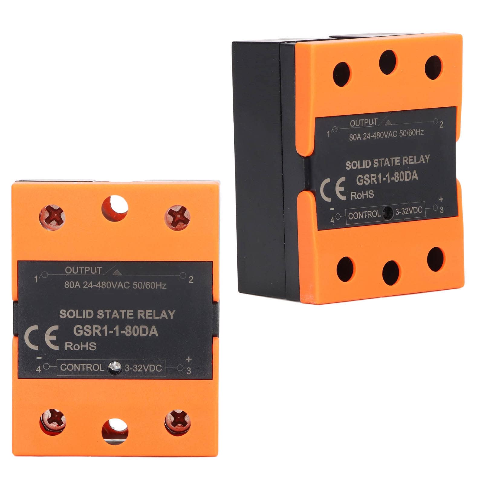 Ac Dc Relay Buy DC To AC SSR-100DA Solid State Relay Module 3-32VDC/24 ...