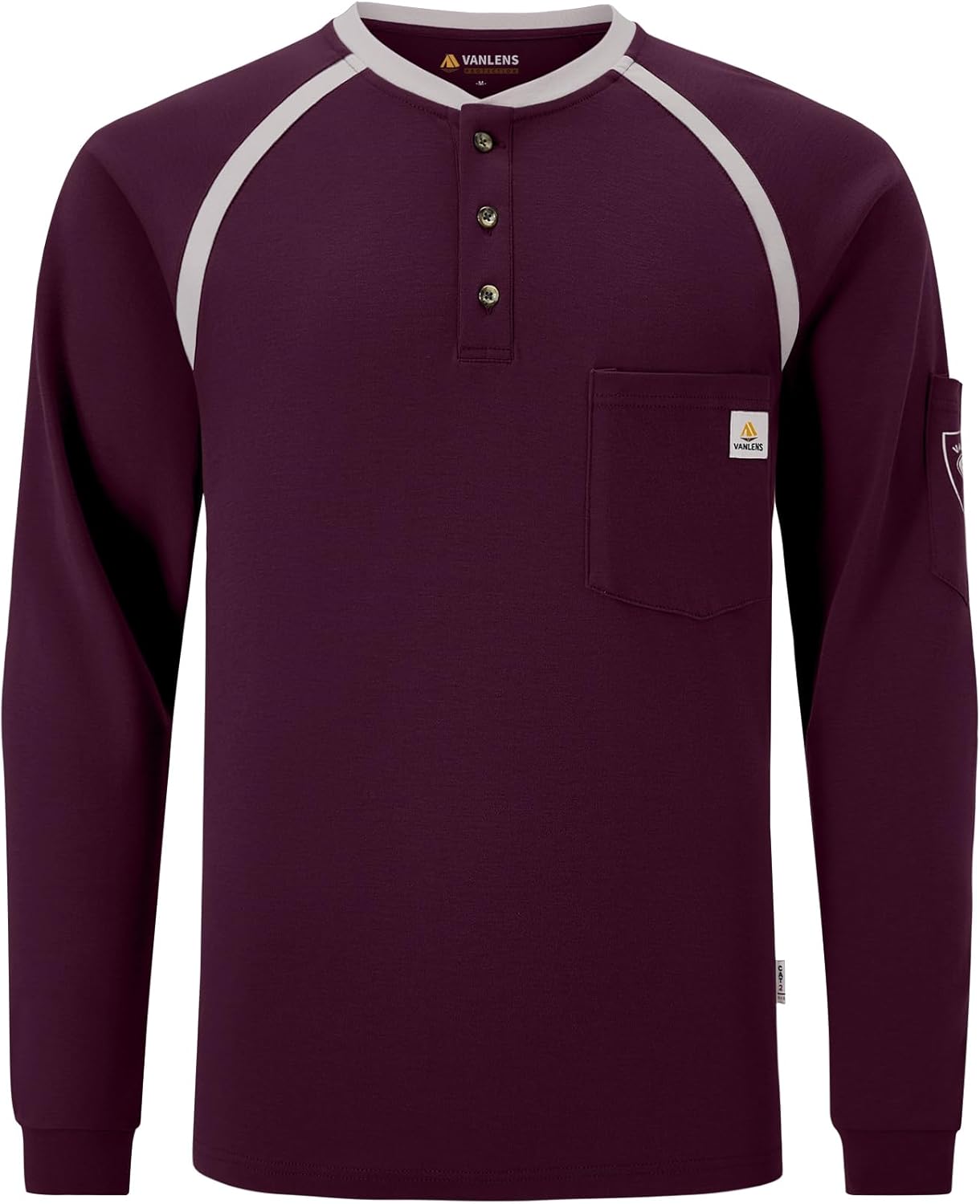 FR Shirts for Men Flame Resistant Shirts 6.5oz Light Weight Long Sleeve Fire Retardant Shirts CAT2/HRC2 - Image 2