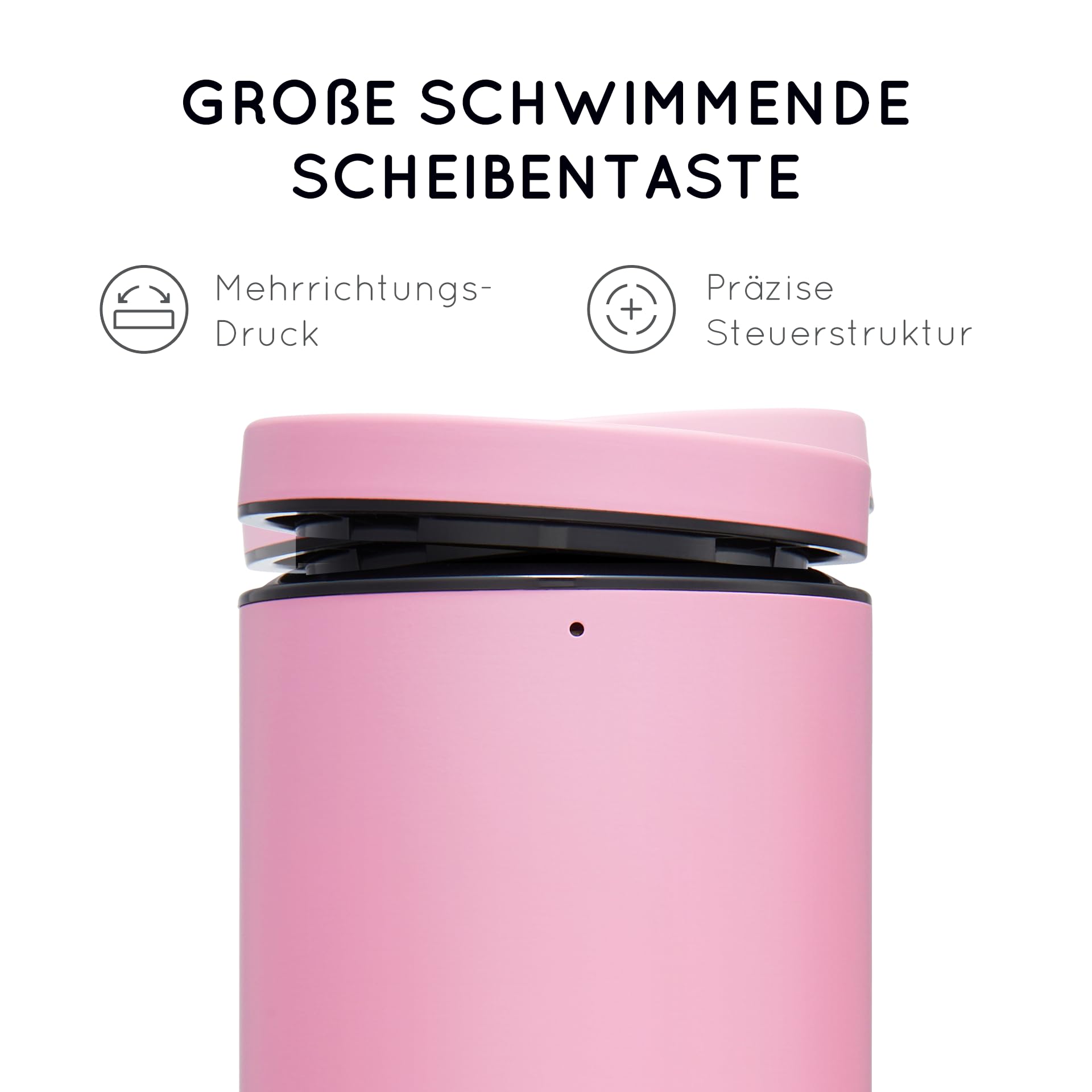 Flendy Salz und Pfeffermühle Elektrisch 2er Set, Elektrische Salz und Pfeffermühle Set mit USB-C Ladestation, Elektrischer Salz und Pfefferstreuer aus Edelstahl mit LED-Licht, Elektrische Gewürzmühle
