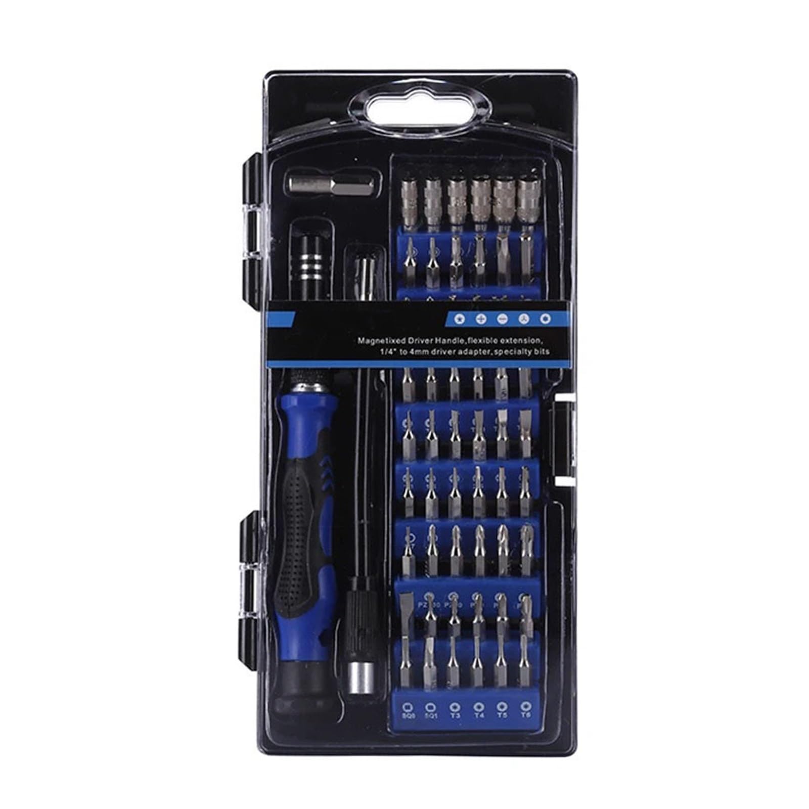 SSIMOO Juego de herramientas de reparación 81 en 1, juego de destornilladores de precisión compatibles con ordenador portátil, teléfono móvil, Kit de herramientas manuales de reparación electrónica