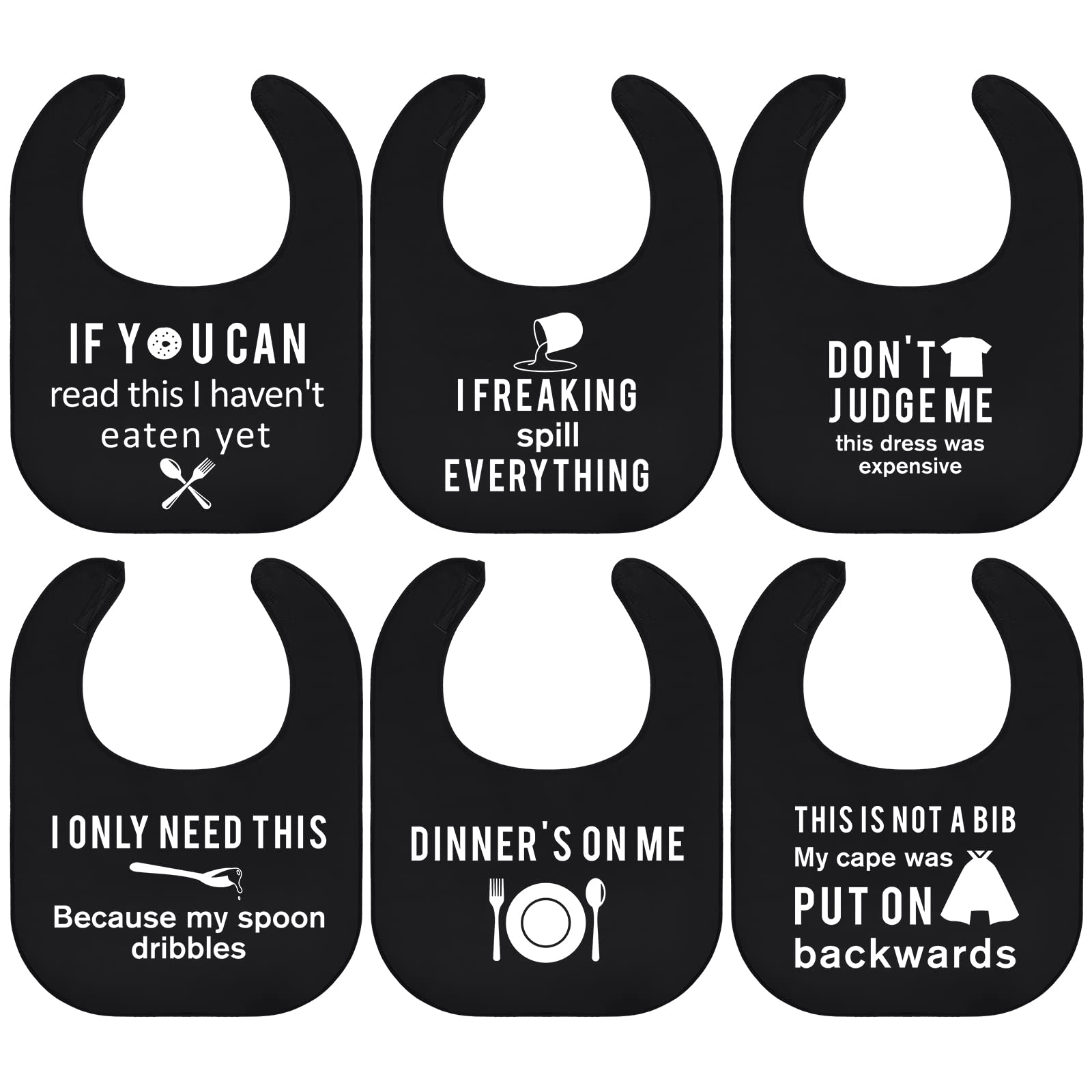 Eurzom Pcs Christmas Adult Bibs For Women Men Xmas Desertcart