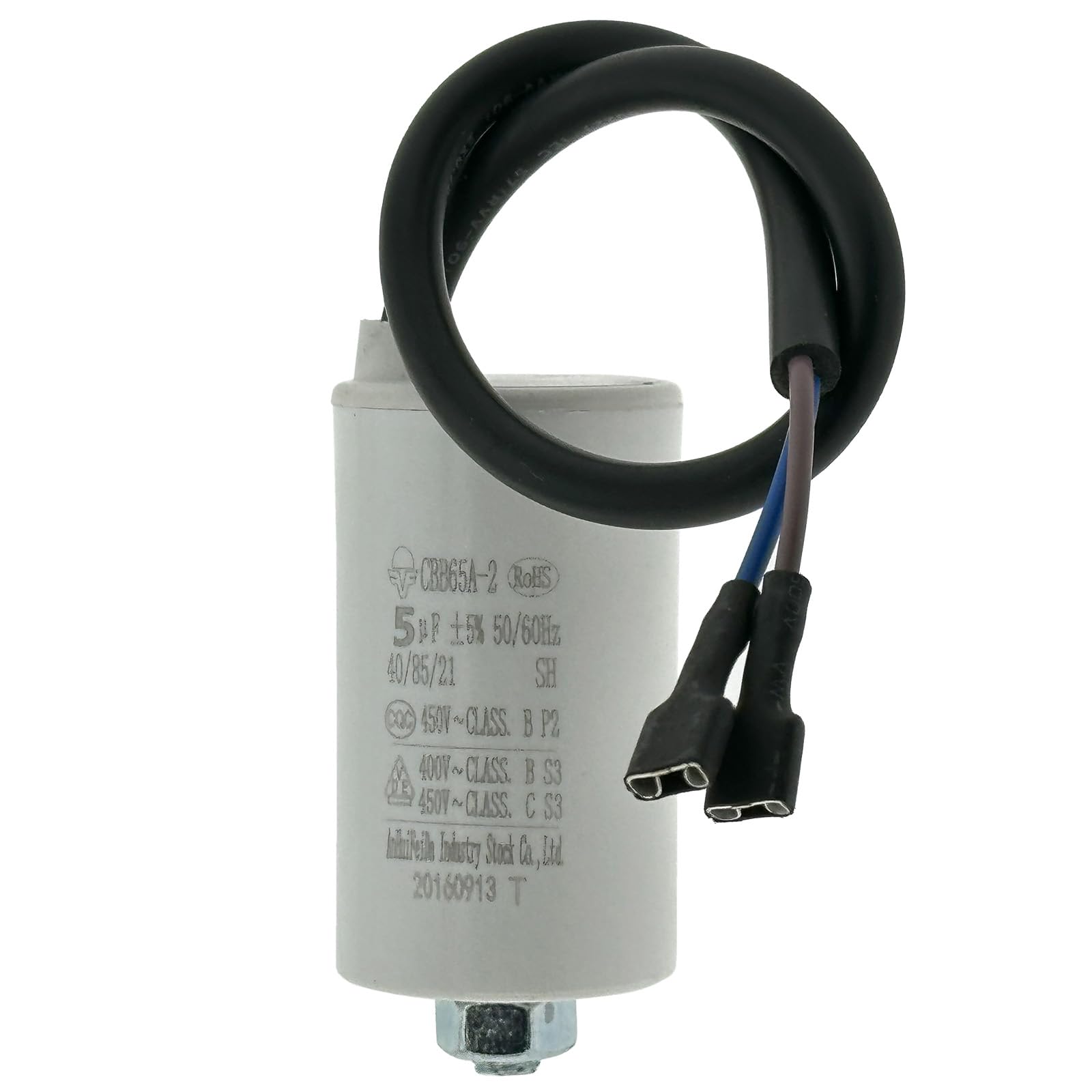 CBB65A-2 5uF 450VAC 50/60Hz Compressor Run & Start Capacitor