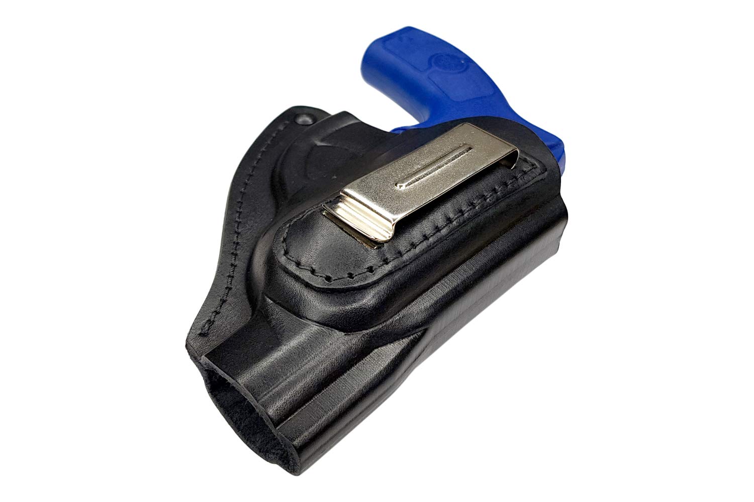 Taktisches Holster Für .38 Special Revolver | Wildleder Schwarz | Gürtelclip