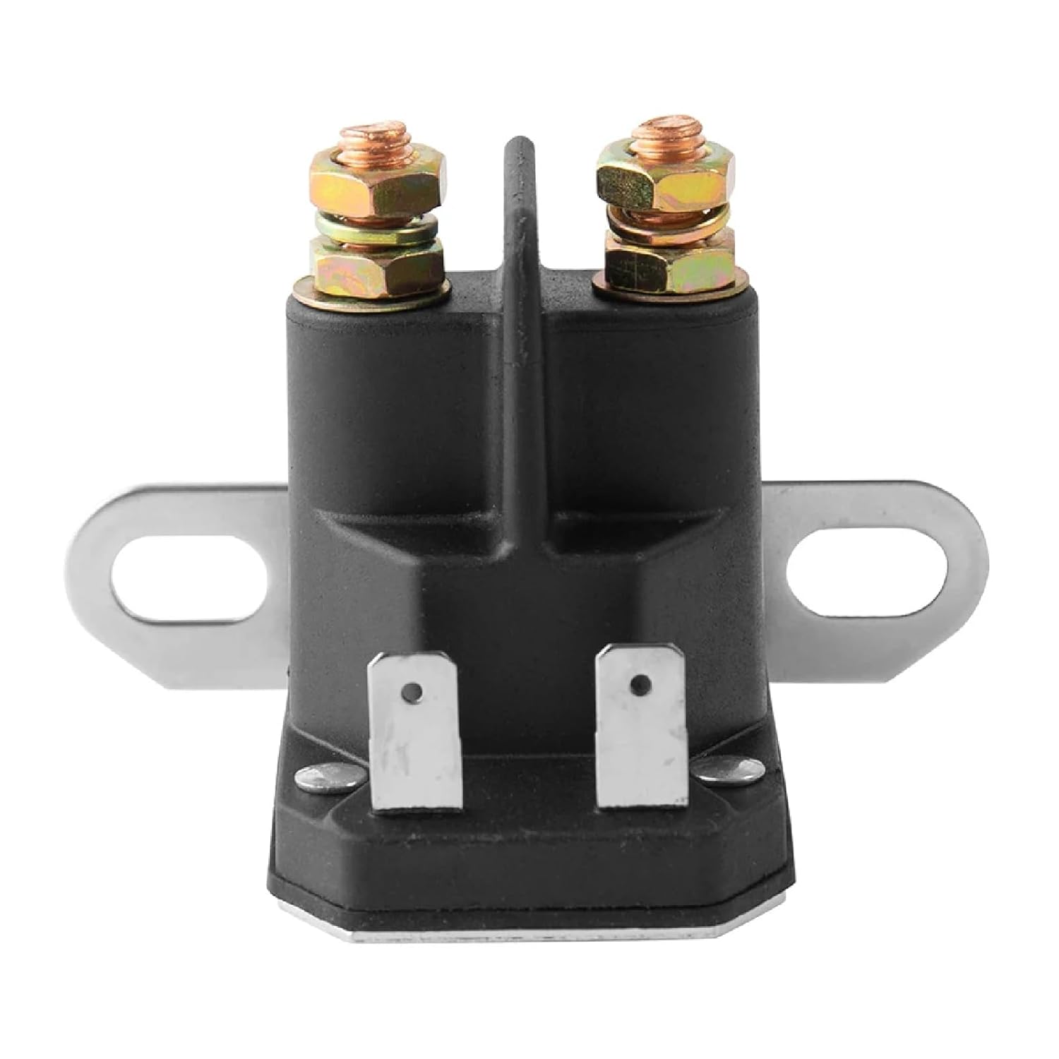 12V Starter Solenoid Relay, Zinc Alloy Construction, Compatible with 725-04439A 1134-2962-01, for Lawn Mower Tractor Motorboat, Corrosion Resistant