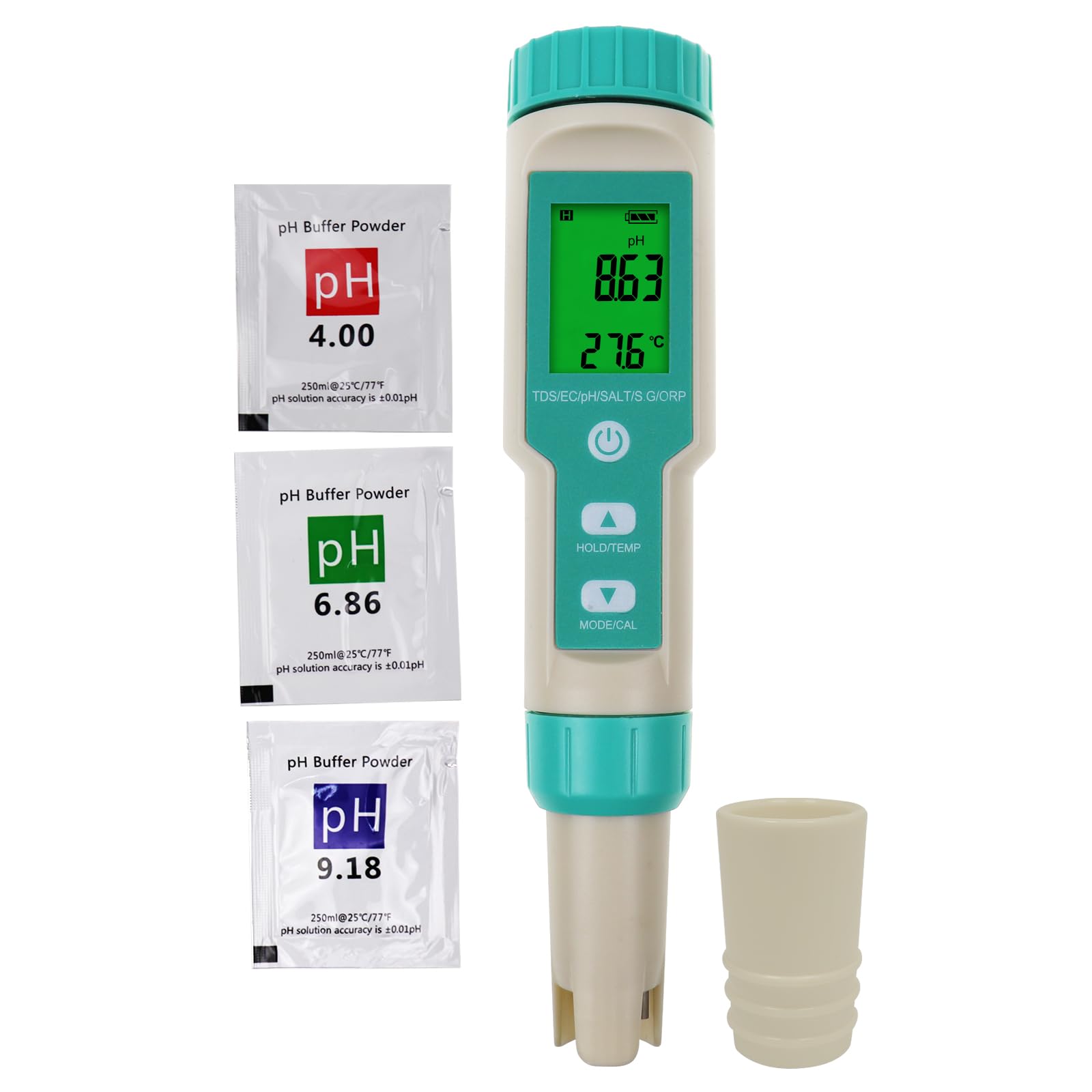 Testeur De Qualité D'eau Portable 7 En 1 De Haute Précision