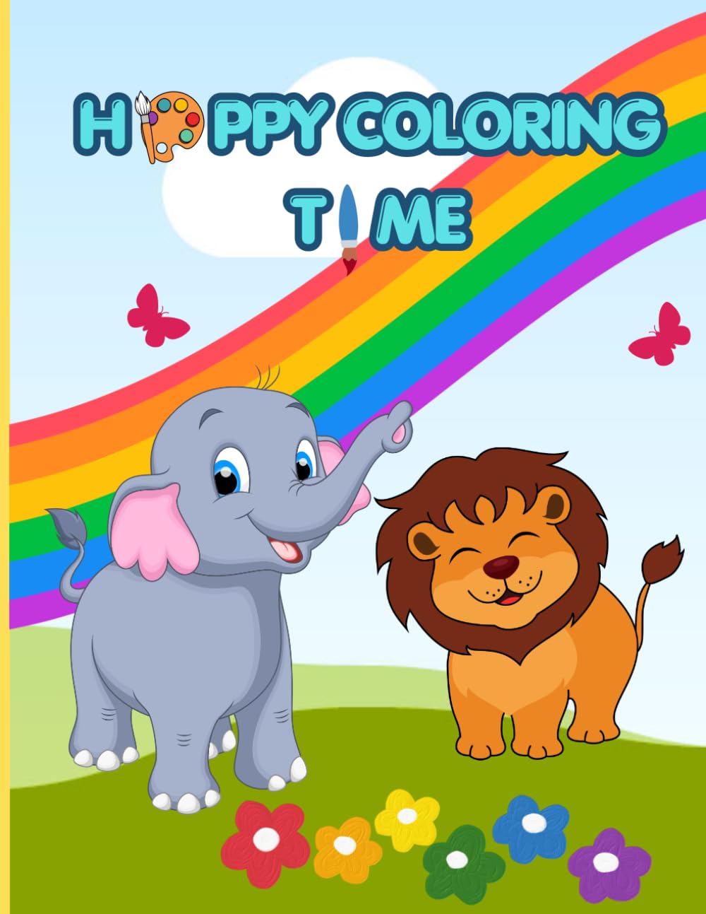 Color & Learn Animal Names: Introduce your little one to the wonderful world of animals with this fun and educational coloring book designed ... illustrations, this book helps you