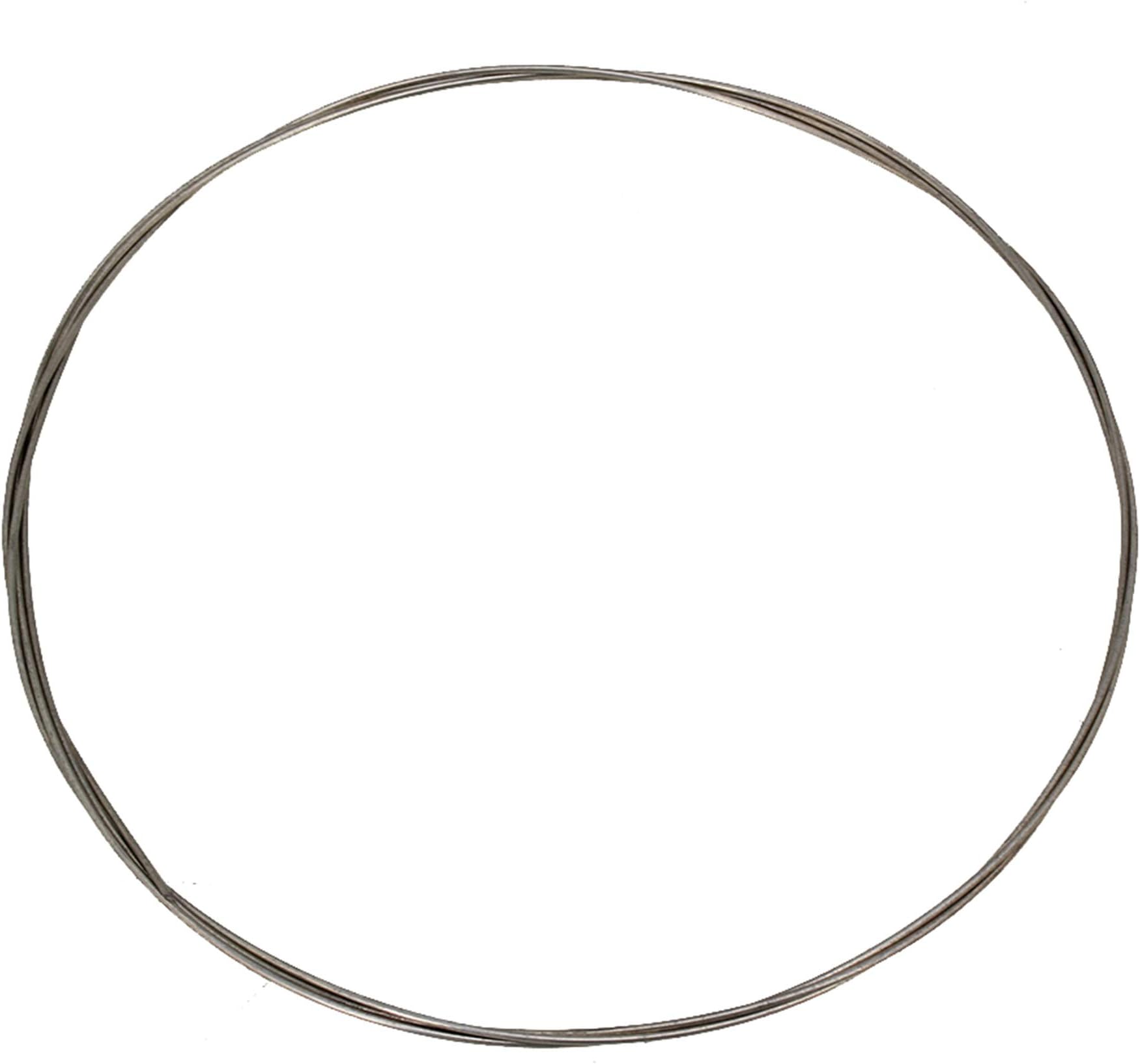 Yibuy 1m 13# Silver Color Piano Music Wire Musical Instruments Accessories and Parts for Replacement of Broken Strings
